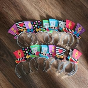 17 Mad Hatter Party Headband - Alice in ONEderland / Wonderland 1st Birthday Tea